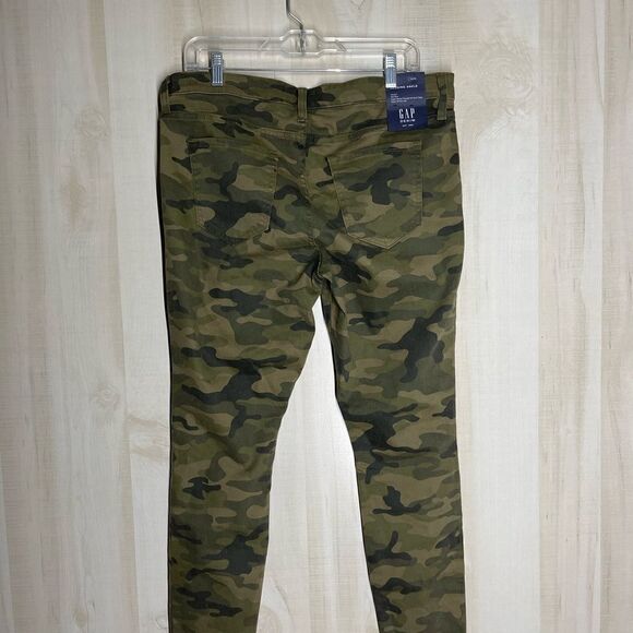 Gap new with tags camouflage mid rise ankle legging, size 14 - Picture 12 of 16